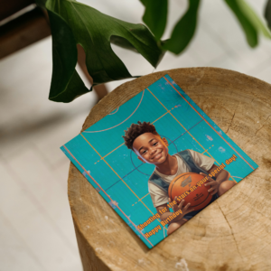 Shooting For The Stars Basketball Birthday Card