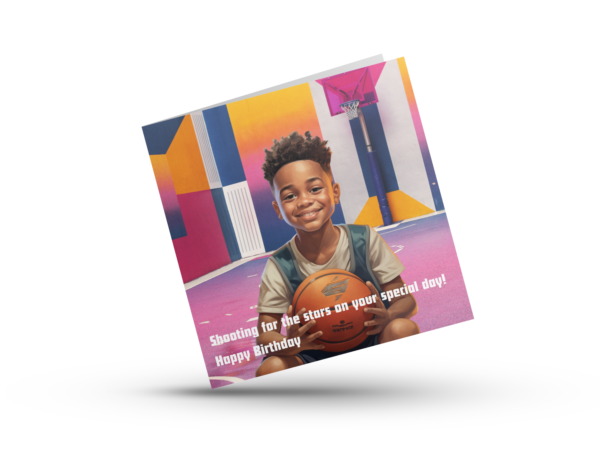 Basketball Birthday Card - Image 2