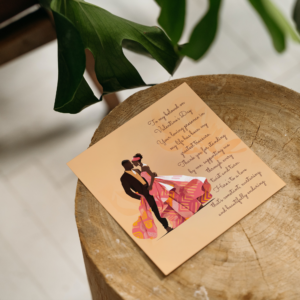 To My Beloved - Black Anniversary Card, Black Valentine’s Day