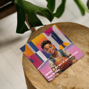 Basketball Birthday Card
