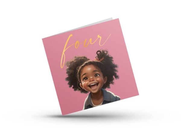 1st, 2nd, 3rd, 4th, 5th & 6th Cute Birthday Card - Image 5