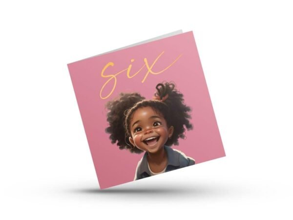 1st, 2nd, 3rd, 4th, 5th & 6th Cute Birthday Card - Image 7