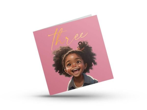 1st, 2nd, 3rd, 4th, 5th & 6th Cute Birthday Card - Image 4