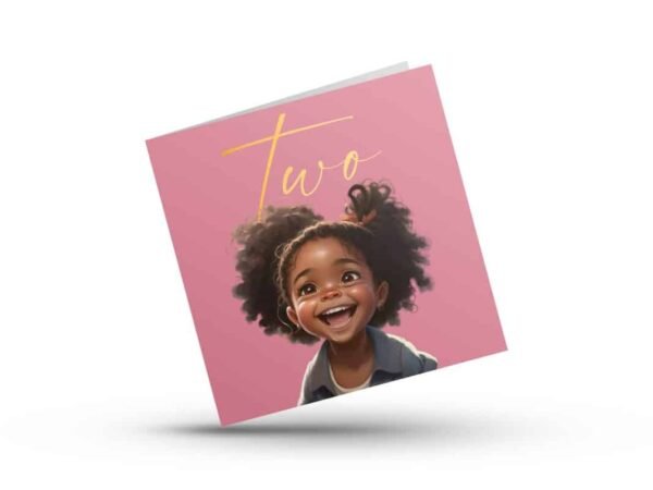 1st, 2nd, 3rd, 4th, 5th & 6th Cute Birthday Card - Image 3