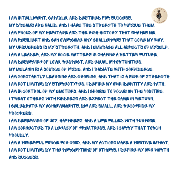 Boy Affirmation Card - Image 3