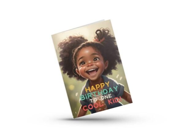 Happy Birthday to One Cool Kid Card - Image 2