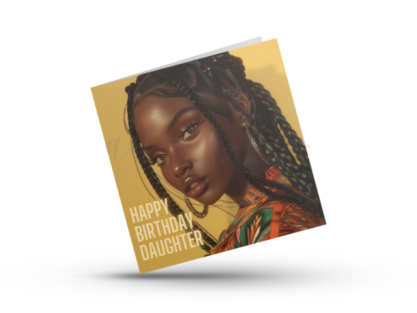 Braid Queen Birthday Card - Image 2