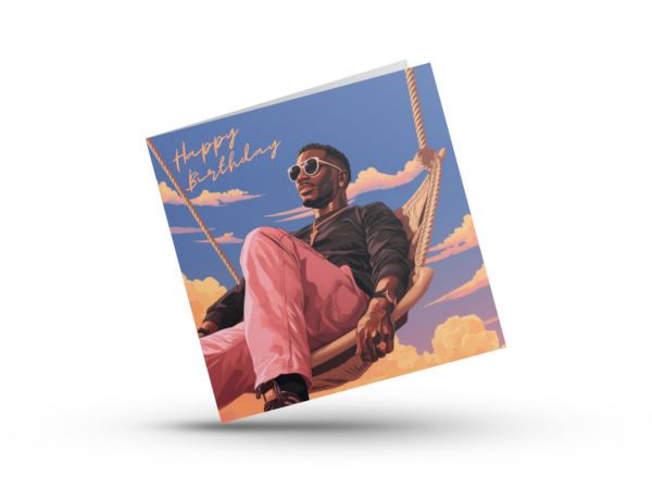 Just Chilling Men's Birthday Card - Image 2