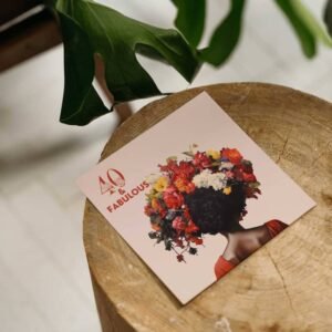Flowers in Her Hair Card