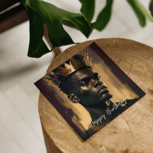 Black King Card