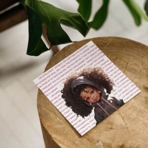 Cute Girl Affirmation Card
