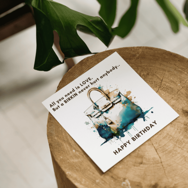 Designer Bag Card