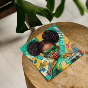 Be Brave, Be Bold, Be Super You! Superhero Card
