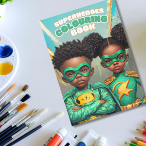 Superheroes Colouring Book