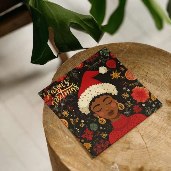 Mrs Santa Claus Card
