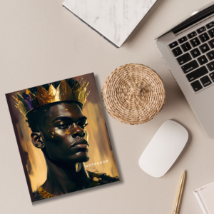 Black King Large Notebook