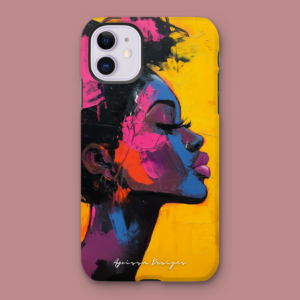 Abstract Portrait Tough iPhone Case