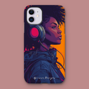 Tune Queen Tough iPhone Case