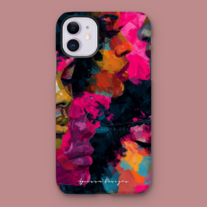 Head silhouettes Tough iPhone Case
