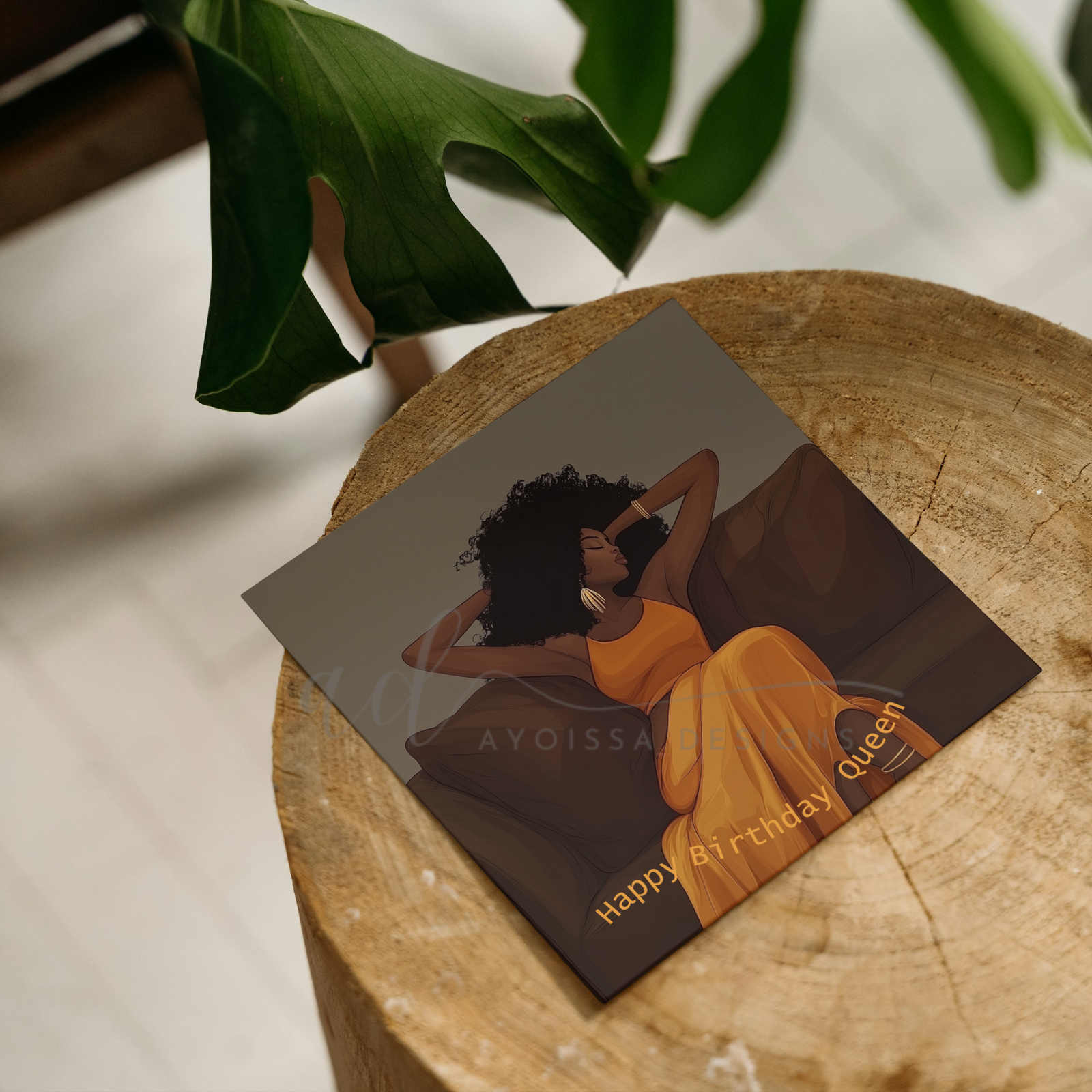 Happy Birthday Queen Card